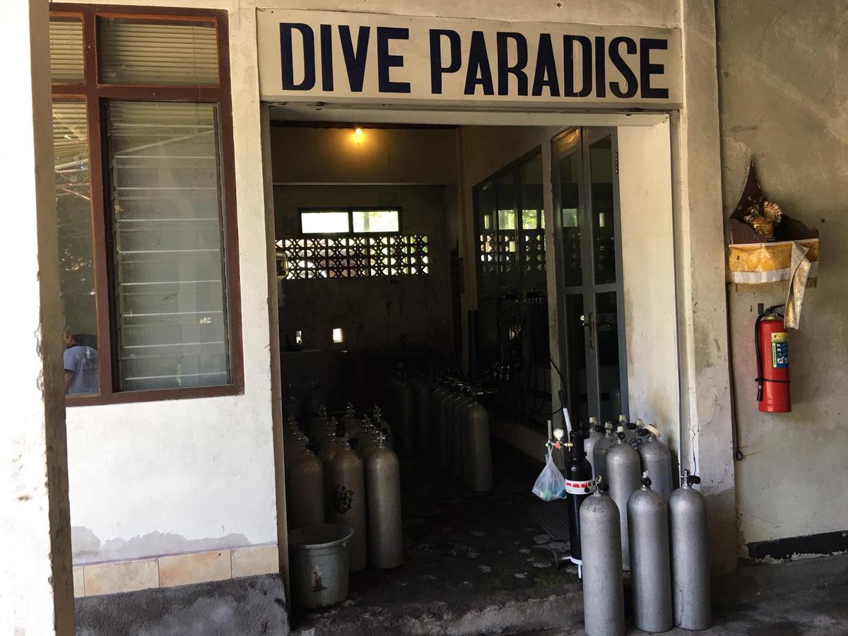 Paradise Palm Beach Bungalows And Dive Center Tulamben Exteriér fotografie